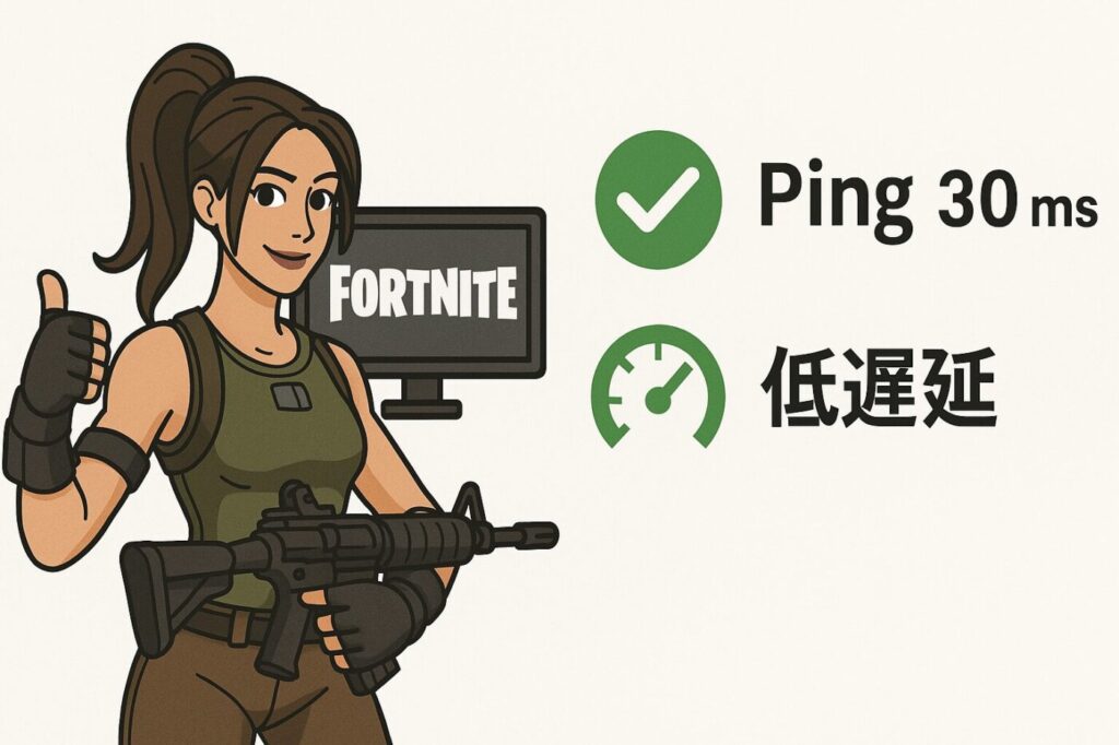 フォートナイトが快適にプレイできるための環境や条件