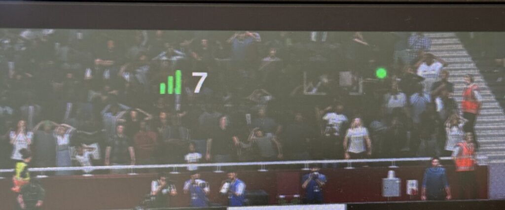 画面に「コネクションモニタリング」でPing値を表示させる