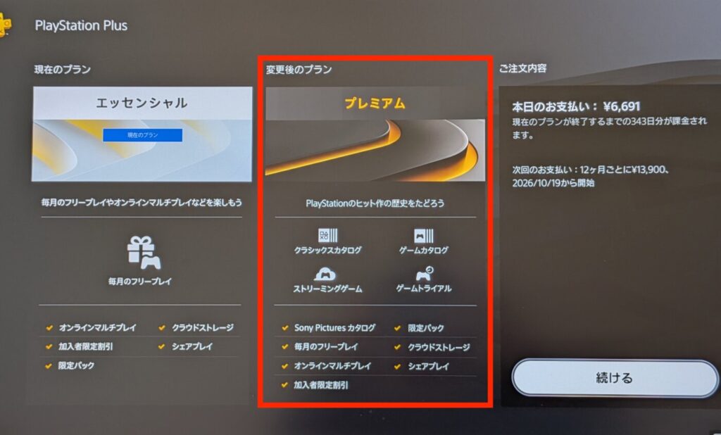 PS Portalでどこでもネット接続でプレイするのであれば、PlayStation Plus プレミアムへの加入が必須