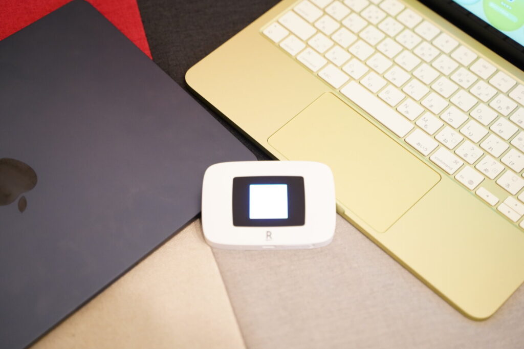 週数回の外出で使いたい・まず試してみたい方 → 楽天モバイル(Rakuten WiFi Pocket Platinum)