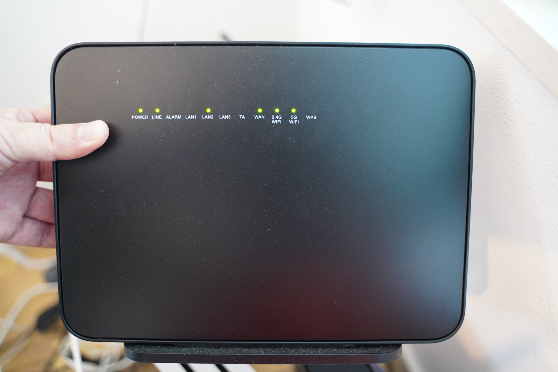 NURO光で2020年から使用しているWi-Fi 5対応ONU